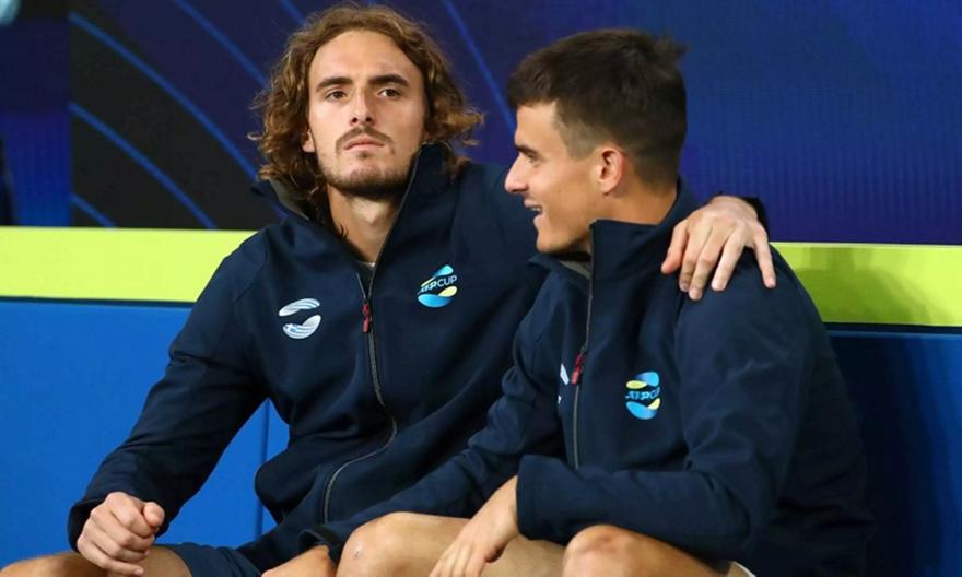 Τσιτσιπάς: Θα συνεχιστεί το Σάββατο το ματς με τον Πέτρο