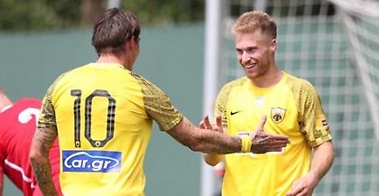 ΑΕΚ-Αντβέρπ 1-0: Τσούμπερ και Άμραμπατ συνεργάστηκαν και ο Φαν Βέερτ άνοιξε το σκορ