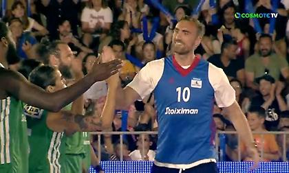 AegeanBall Festival: Έκανε... θραύση ο Μιλουτίνοφ - Μπήκε χορεύοντας ο Παπανικολάου!