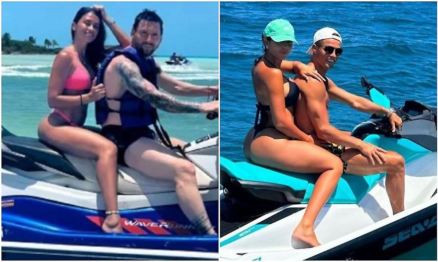 Το απόλυτο crash test από τη Marca: Μέσι ή Ρονάλντο σε... αγώνα τζετ σκι με τις συντρόφους τους;