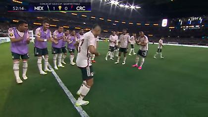 Με γκολ του Πινέδα, το Μεξικό στους «4» του Gold Cup