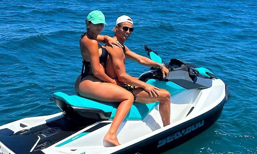 Αραχτοί στο jet ski ο Κριστιάνο με τη Χεορχίνα