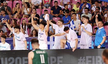 Live Streaming ο αγώνας της Εθνικής Νέων με την Κροατία για το EuroBasket U20