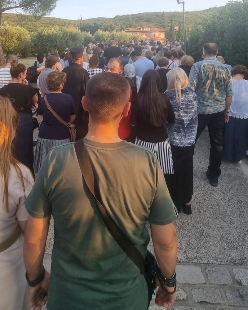 Θεσσαλονίκη: Ουρές έξω από τον τάφο του Αγίου Παϊσίου