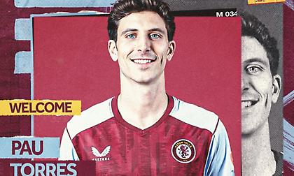 Στην Άστον Βίλα για τα επόμενα πέντε χρόνια ο Πάου Τόρες!