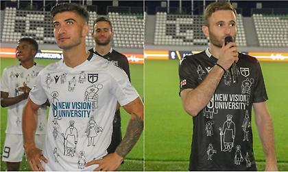 Φανέλες εμπνευσμένες από θρυλικό Γεωργιανό ζωγράφο έβγαλε η Τορπέντο Κουτάισι