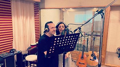 Λευτέρης Πανταζής-Evgenia: Συνεργασία σε τραγούδι-έκπληξη - Μαζί στο στούντιο ηχογράφησης