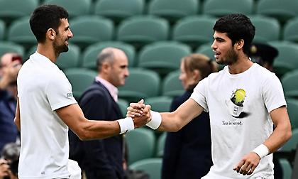 Για το 24ο Grand Slam ο Τζόκοβιτς, για να… τον σταματήσει ο Αλκαράθ!