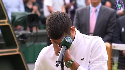 Έκλαψε ο Τζόκοβιτς μετά τον χαμένο τελικό!