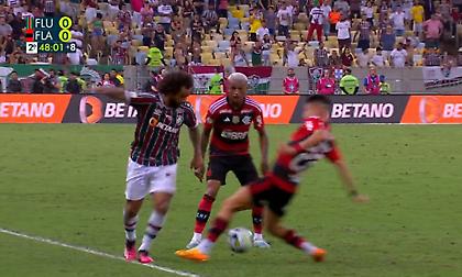 H μπάλα ή ο παίκτης: Ο Μαρσέλο «άδειασε» αντίπαλο με τρομερή ντρίμπλα και αυτός τον... κλάδεψε!