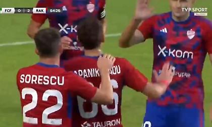 Γκολάρα Παπανικολάου με απολαυστικό φάλτσο στη νίκη-πρόκριση της Ράκοφ