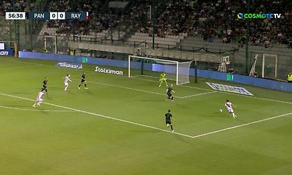 Πίσω στο σκορ ο Παναθηναϊκός με Ράγιο μετά από ολιγωρία στην άμυνα και… τριπλή απόκρουση Μπρινιόλι!