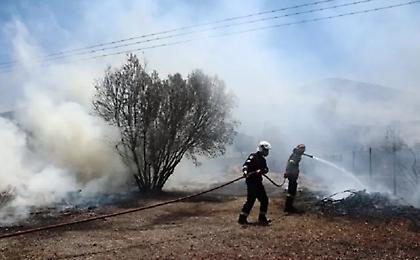 Μεγάλη αναζωπύρωση στην περιοχή Πυρί Σπάρτης