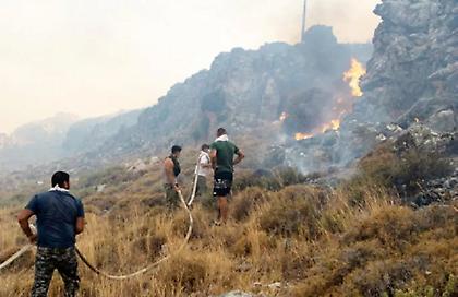 Ρόδος: Νέο μήνυμα από το 112 - Εκκενώνονται Κιοτάρι και Γεννάδι