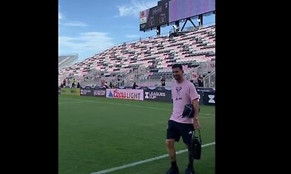 Έφθασε στο γήπεδο ο Λιονέλ Μέσι - Έτοιμος για το ντεμπούτο του με την Ίντερ Μαϊάμι!