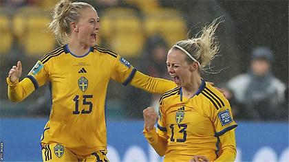 Νίκη με ανατροπή στο 90' για τη Σουηδία απέναντι στη Νότια Αφρική