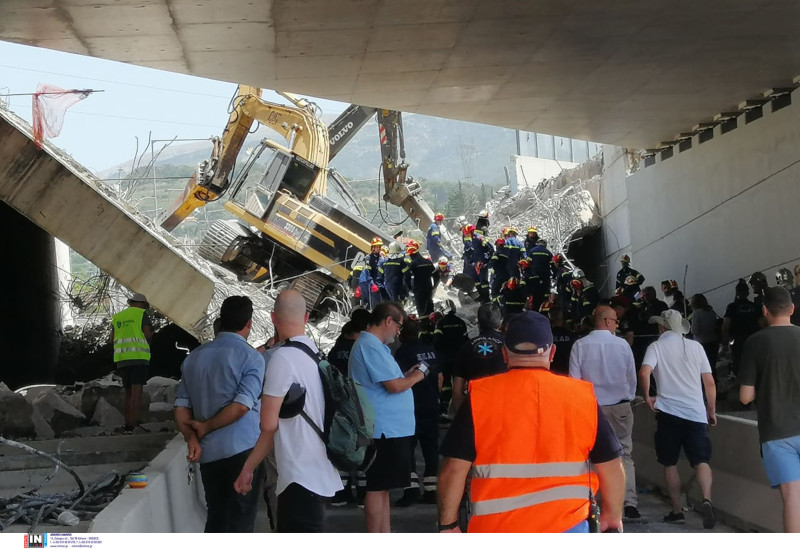 Πάτρα: Τρεις συλλήψεις για τη γέφυρα που κατέρρευσε