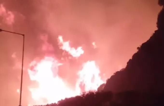 Κυκλοφοριακές ρυθμίσεις λόγω πυρκαγιάς στη Ρόδο