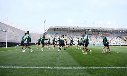 Βίντεο από την τελευταία προπόνηση του Παναθηναϊκού πριν την πρώτη αναμέτρηση με την Ντνίπρο