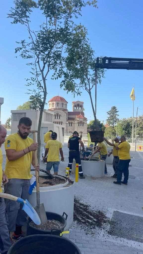 ΑΕΚ: Ξεκίνησε τη δενδροφύτευση πέριξ της OPAP Arena