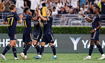 Φιλική νίκη της Ρεάλ επί της Μίλαν με ανατροπάρα και MVP Βαλβέρδε