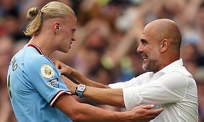 Γκουαρδιόλα: «Καλύτερος σε σχέση με πέρυσι ο Χάαλαντ»