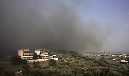 Λαμία: Με ελαφρά τραύματα από τη φωτιά τέσσερα άτομα στα Επείγοντα του νοσοκομείου