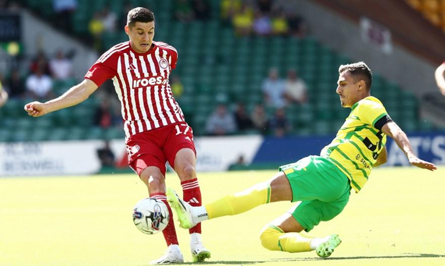 Νόριτς-Ολυμπιακός 2-0