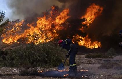 Φωτιά στη Μεσσηνία - Σηκώθηκαν έξι αεροσκάφη