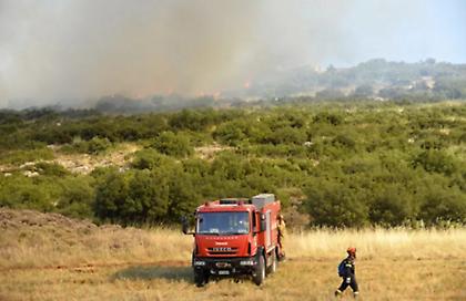 Νέα φωτιά στον Πλάτανο Ηλείας - Σηκώνονται εναέρια μέσα