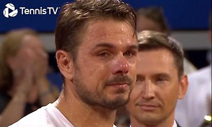 Δάκρυσε μετά την ήττα του ο Βαβρίνκα