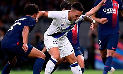 Φιλική νίκη της Ίντερ επί της Παρί Σεν Ζερμέν με ανατροπή μέσα σε ένα δίλεπτο!