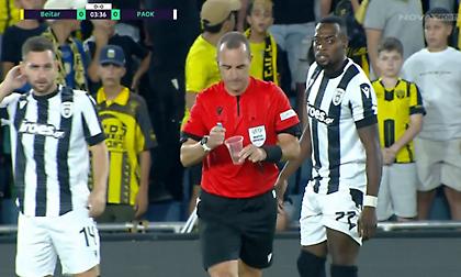 Συνεχείς ρίψεις αντικειμένων από τους οπαδούς της Μπεϊτάρ: Ποτήρι βρήκε στο πρόσωπο τον Νάρεϊ!