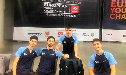 Η μεγάλη βελτίωση στις θέσεις των Ελλήνων διεθνών στους ευρωπαϊκούς πίνακες αξιολόγησης πινγκ πονγκ