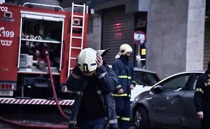 Φωτιά σε αποθήκη κρεάτων στη λαχαναγορά του Ρέντη - Σε ποιους δρόμους έχει διακοπεί η κυκλοφορία