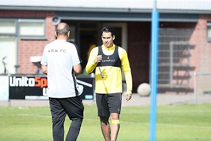 Ευχάριστα νέα για Αραούχο: Προπονήθηκε κανονικά με την ομάδα της ΑΕΚ!