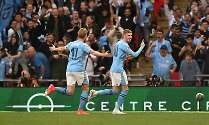 Προβάδισμα... τίτλου στο 77' με μαγικό τελείωμα του Πάλμερ για τη Μάντσεστερ Σίτι!