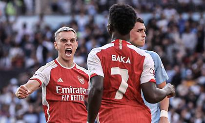 Το γκολ της ισοφάρισης για την Άρσεναλ στο 11ο λεπτό των καθυστερήσεων!