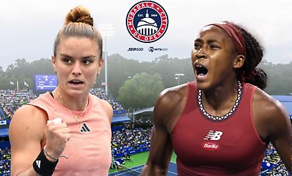 Τελικός Ουάσιγκτον: Σάκκαρη-Γκοφ (2ο σετ)