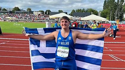 Ευρωπαϊκό Κ20: «Χάλκινος» ο Αντωνάτος στη σφαιροβολία