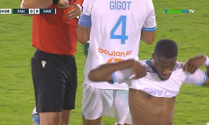 Η αποβολή του Κοντογκμπιά για πάτημα στον Τζούριτσιτς