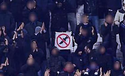 Οι φανατικοί της Ντινάμο Ζάγκρεμπ ανέβασαν φωτογραφία με... απαγορευτικό σε μαχαίρι