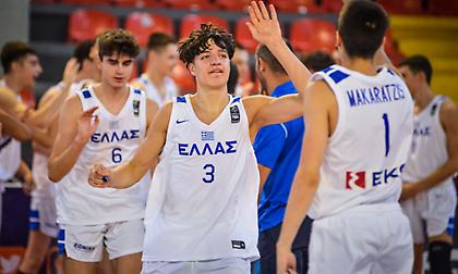 Live Streaming: Η μάχη της Εθνικής Παίδων με τη Γαλλία για τα προημιτελικά του Eurobasket U16