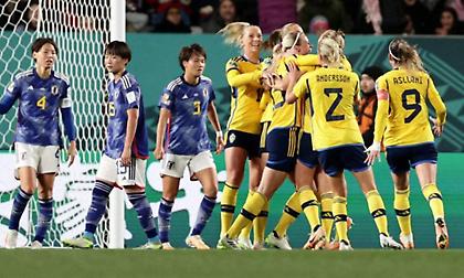 Λύγισε την Ιαπωνία και «πέταξε» στα ημιτελικά του Παγκοσμίου Γυναικών η Σουηδία!