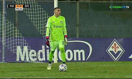 «Κατέβασε τα ρολά» κόντρα στην Φιορεντίνα ο Μανδάς: Η εντυπωσιακή του εμφάνιση στο «Αρτέμιο Φράνκι»