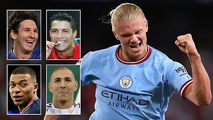 Σπάει τα κοντέρ ο Χάαλαντ: Έπιασε τα 100 γκολ σε επίπεδο πρωταθλήματος, πιο γρήγορα από τον καθένα!