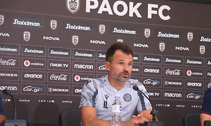 Λέκο: «Πολύ καλή ομάδα ο ΠΑΟΚ, μάθαμε πολλά από το πρώτο παιχνίδι»