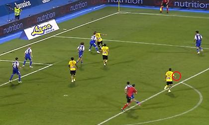 Ο Γαλανόπουλος κρατούσε το μαύρο περιβραχιόνιο από το ξεκίνημα της φάσης