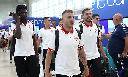 Αναχώρησε για Βέλγιο με στόχο την πρόκριση ο Ολυμπιακός