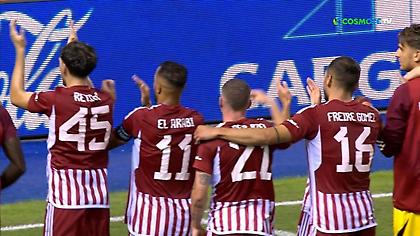 Η ανακούφιση των παικτών του Ολυμπιακού και το... «είσαι στο μυαλό, κάτι μαγικό» με τους οπαδούς